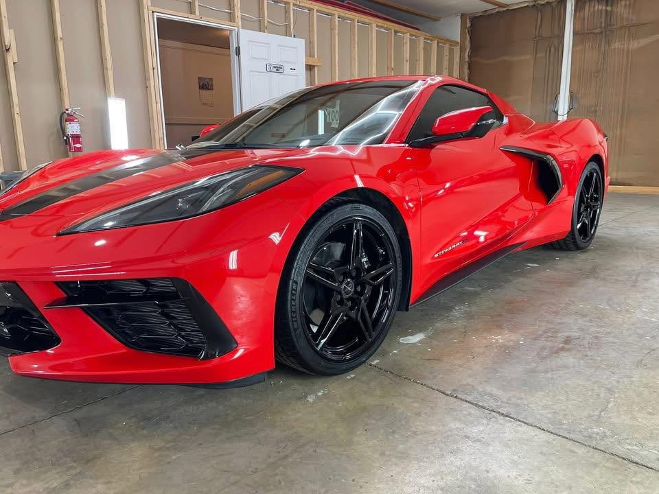 Corvette paint correction — Fast Lane Detailing, Battle Creek MI