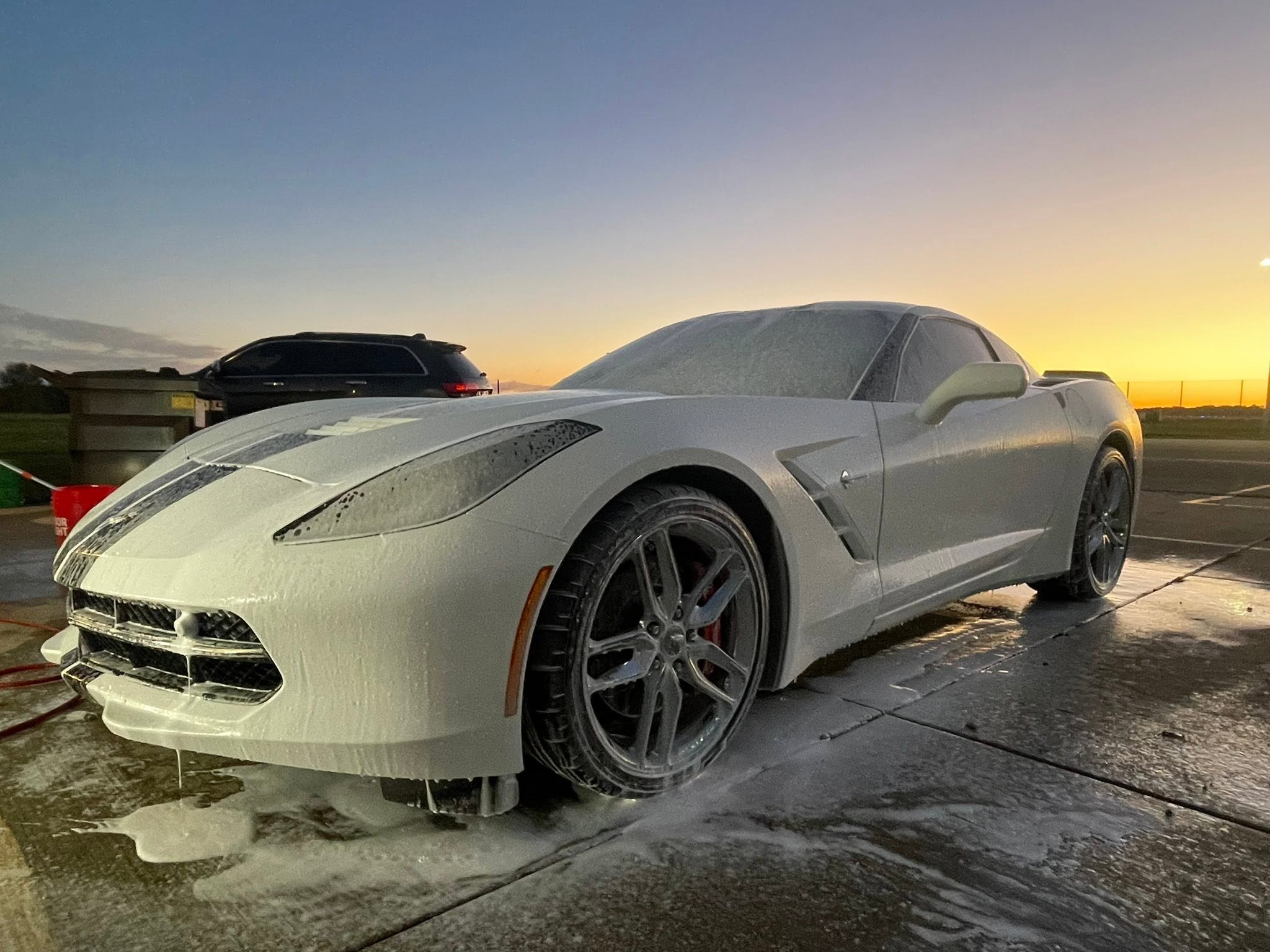 Jake does the work — Fast Lane Detailing